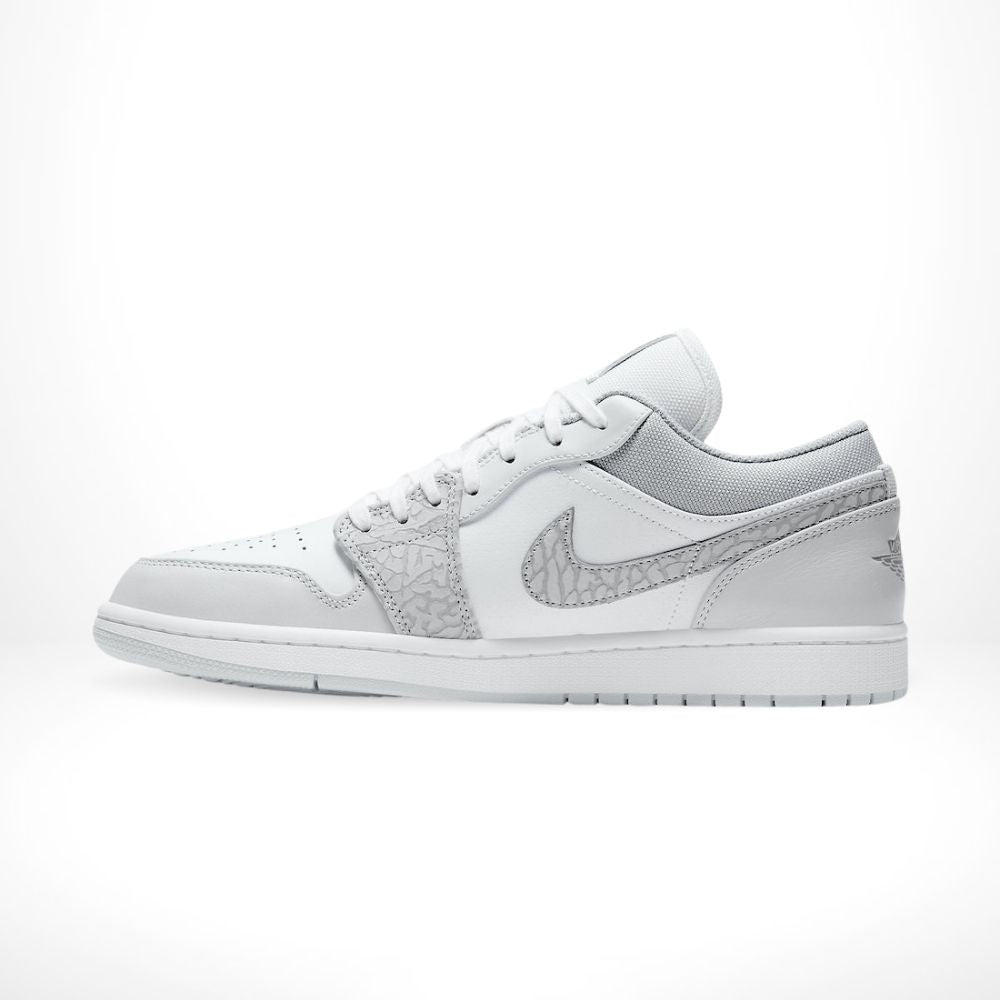 Air Jordan 1 Low Premium Elephant Print Neutral Grey