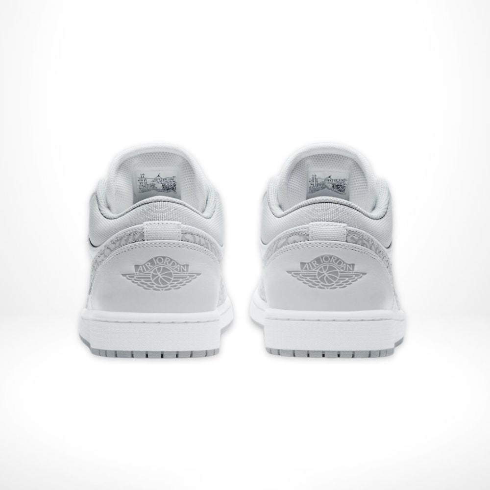 Air Jordan 1 Low Premium Elephant Print Neutral Grey