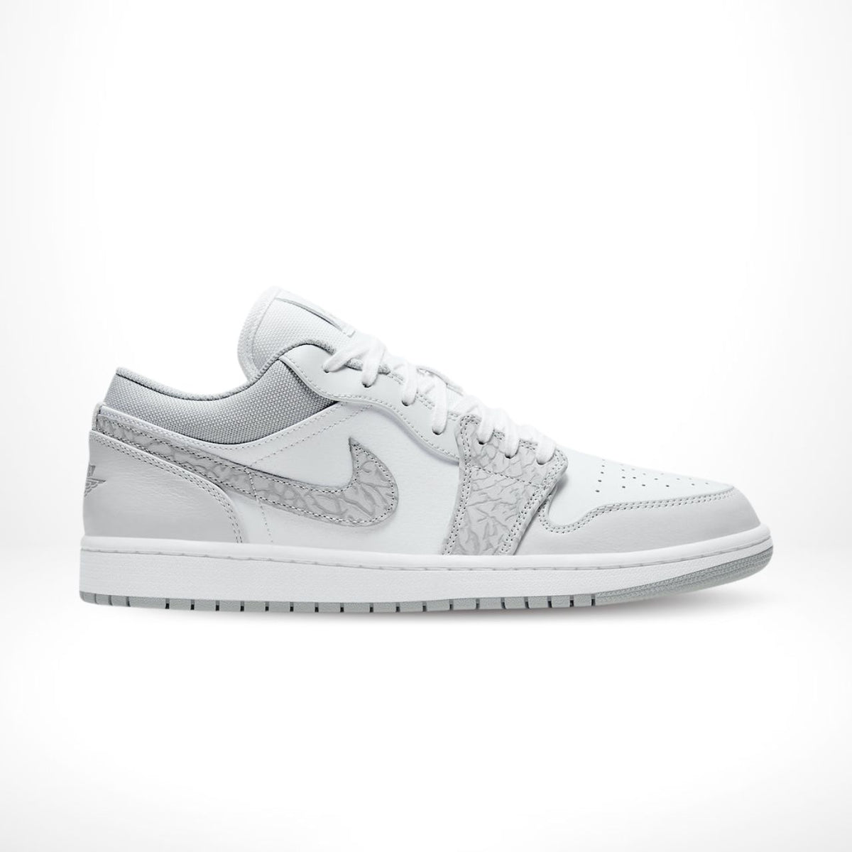 Air Jordan 1 Low Premium Elephant Print Neutral Grey