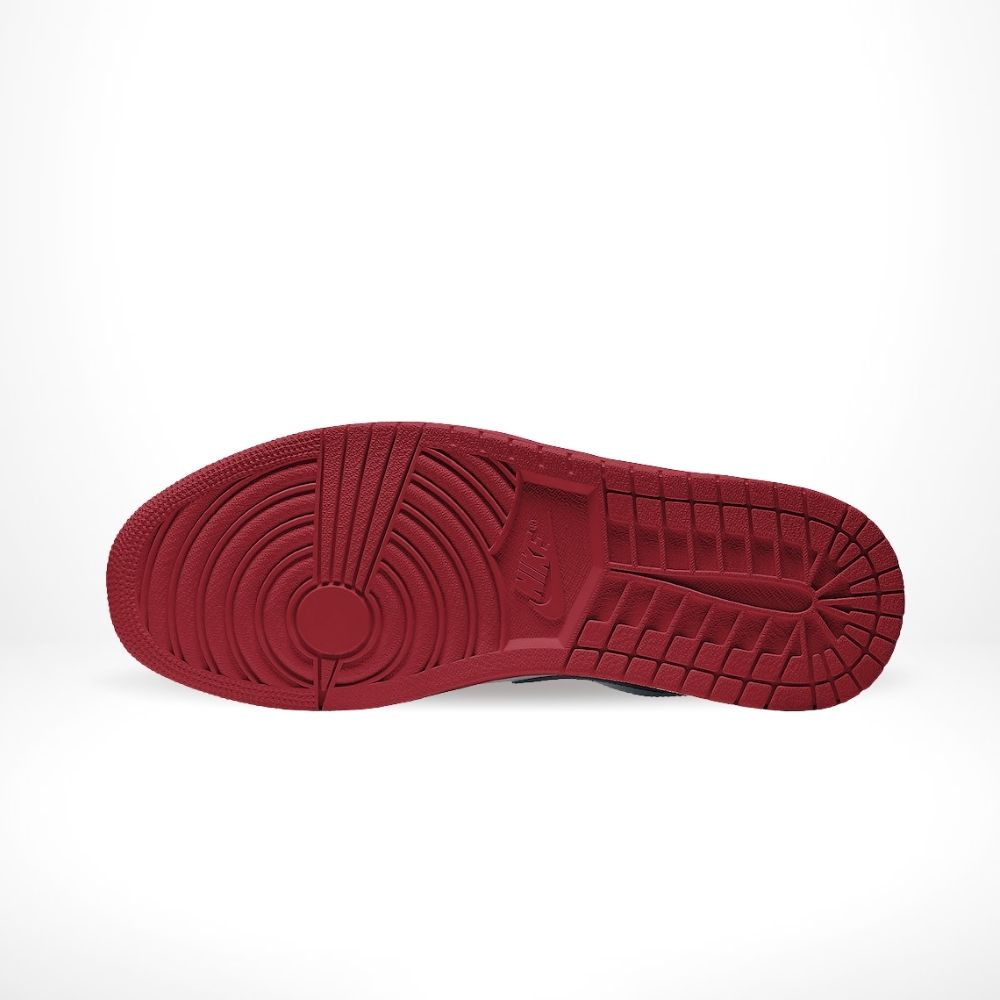Air Jordan 1 Low White University Red