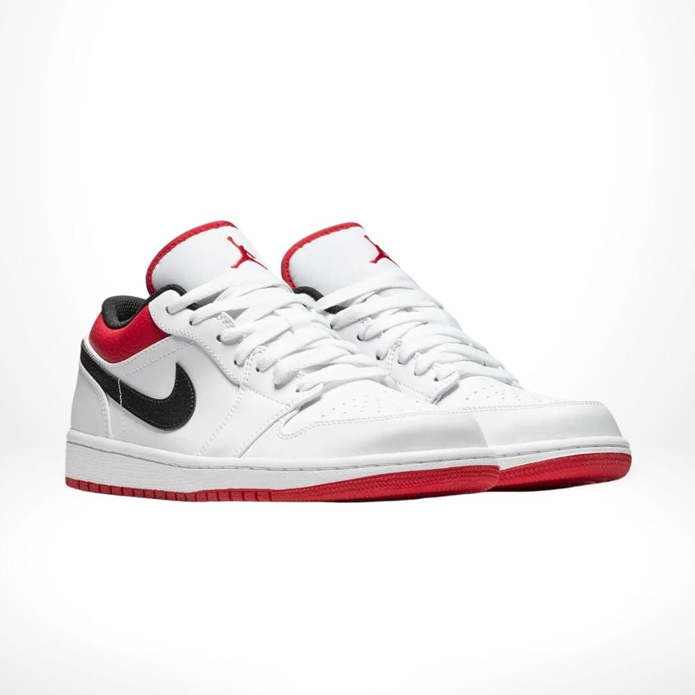 Air Jordan 1 Low White University Red