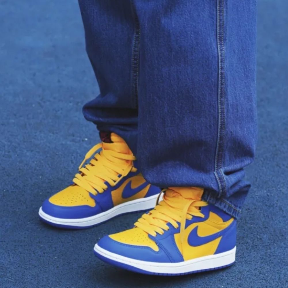 Air Jordan 1 Retro High OG Reverse Laney Varsity Maize