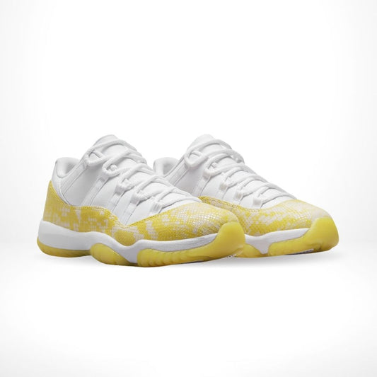 Air Jordan 11 Low Yellow Snakeskin