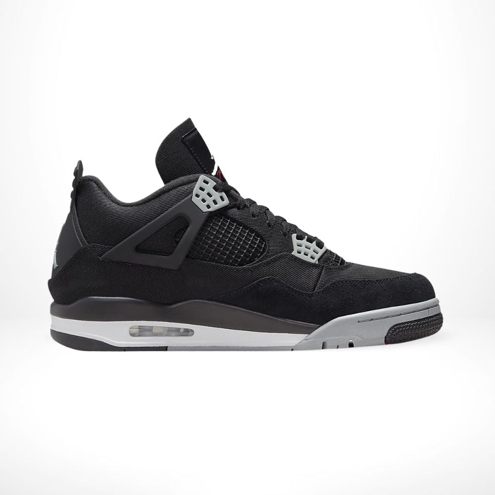 Air Jordan 4 Retro SE Black Canvas Light Steel
