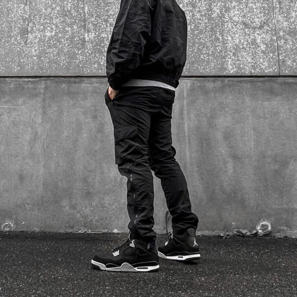 Air Jordan 4 Retro SE Black Canvas Light Steel