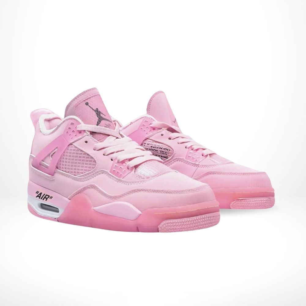 Air Jordan 4 x Off White Sail Pink