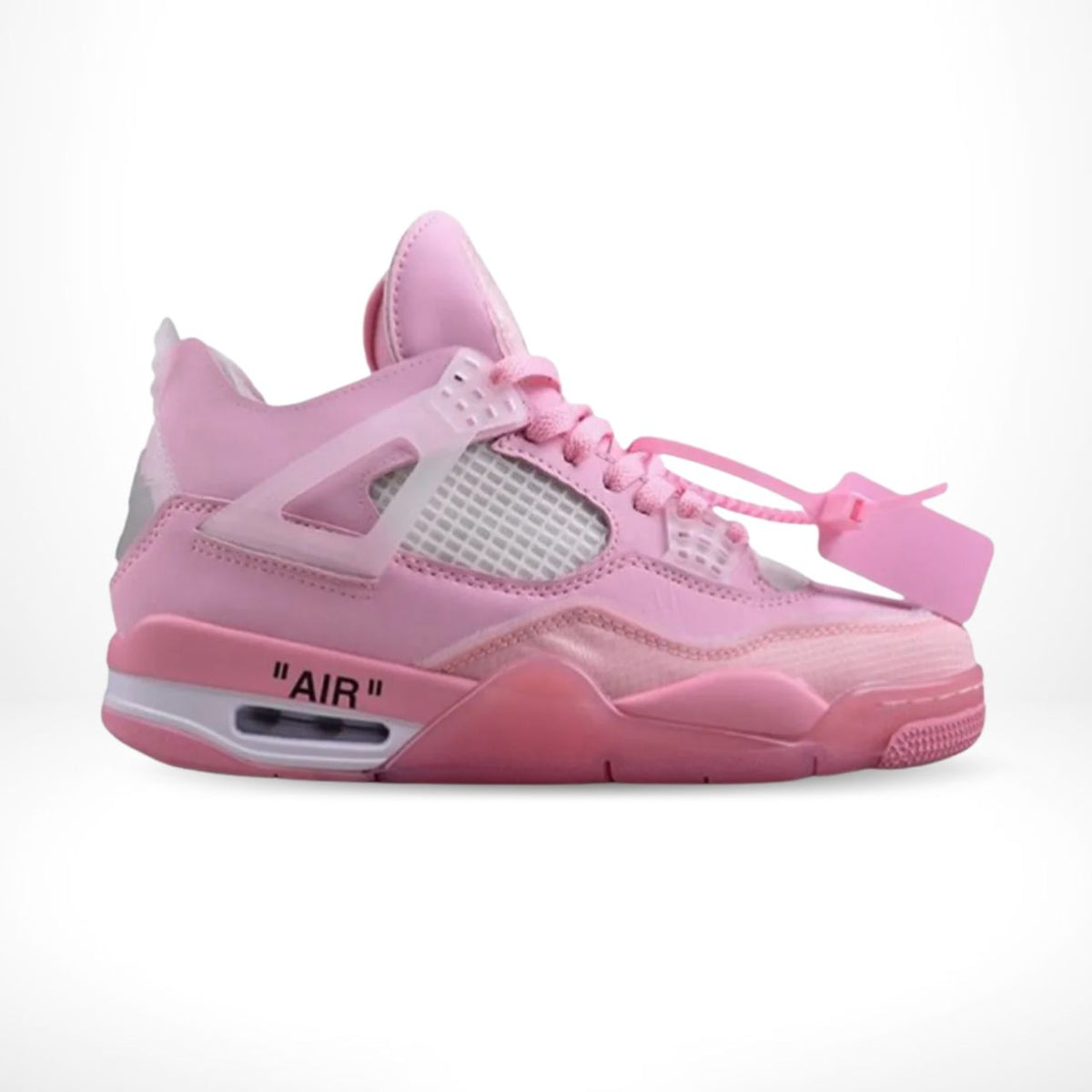 Air Jordan 4 x Off White Sail Pink