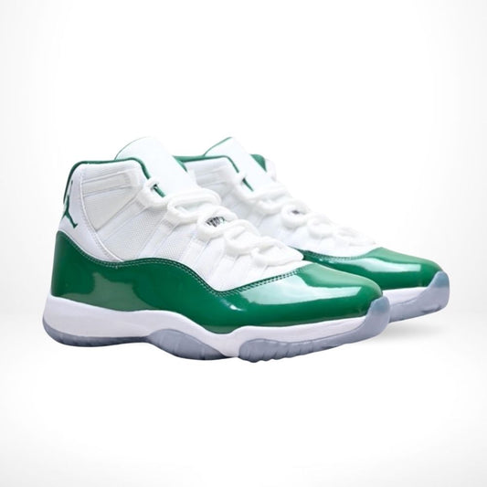 Air Jordan 11 Retro High White And Green