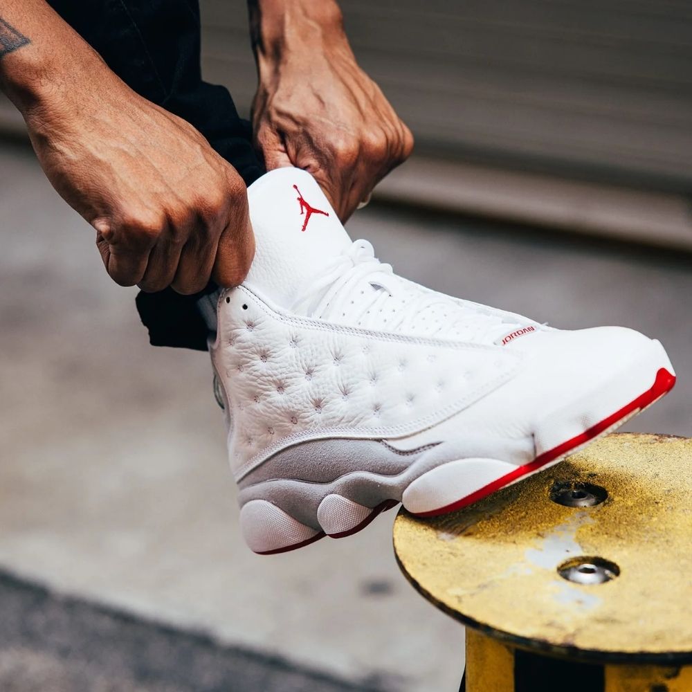 Air Jordan 13 Retro White Wolf Grey