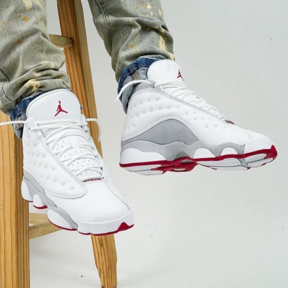 Air Jordan 13 Retro White Wolf Grey
