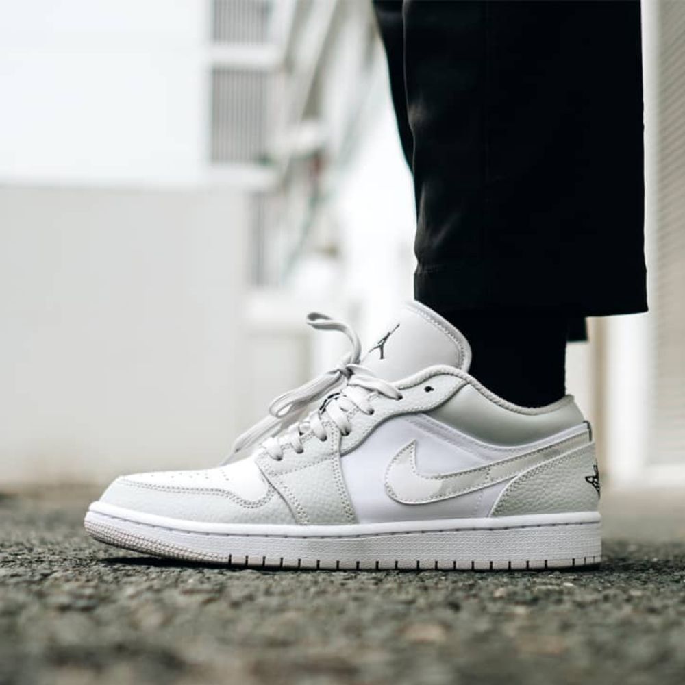 Air Jordan 1 Low White Camo 2021