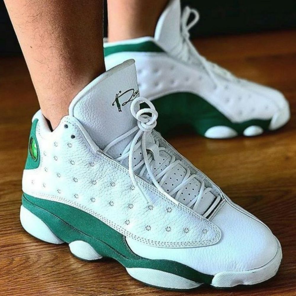 Air Jordan 13 Retro GS Sail Pine Green