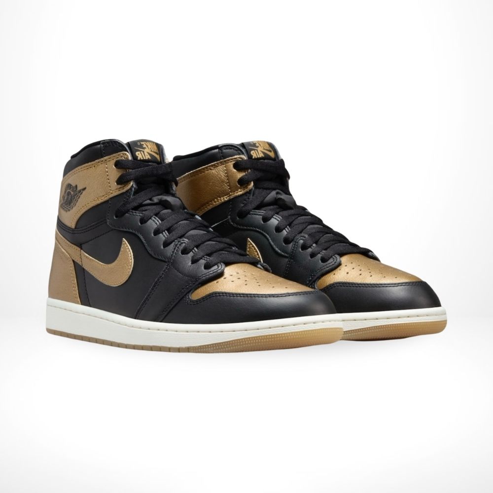 Air Jordan 1 Retro High OG Metallic Gold Black