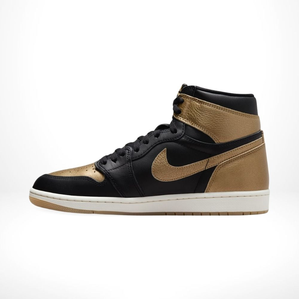 Air Jordan 1 Retro High OG Metallic Gold Black