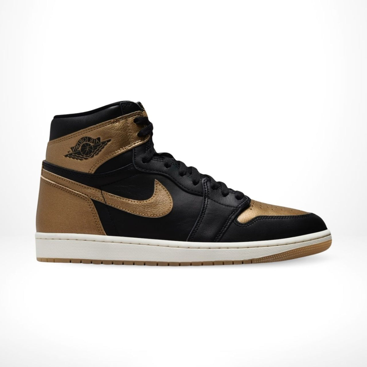 Air Jordan 1 Retro High OG Metallic Gold Black