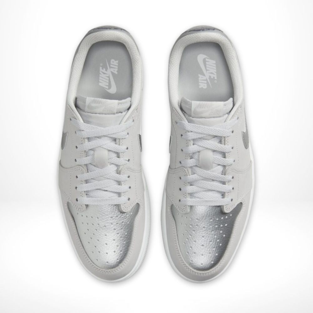 Air Jordan 1 Retro Low OG Metallic Silver