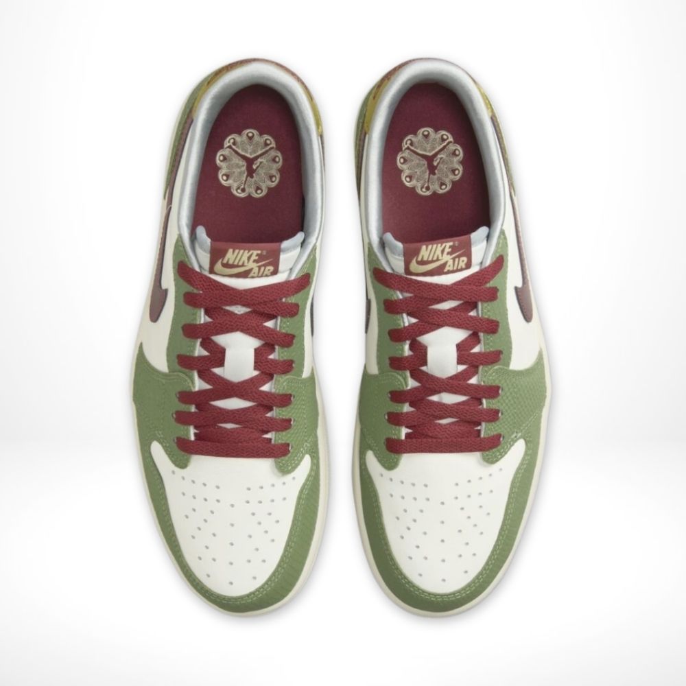 Air Jordan 1 Retro Low OG Year of the Dragon Red Green