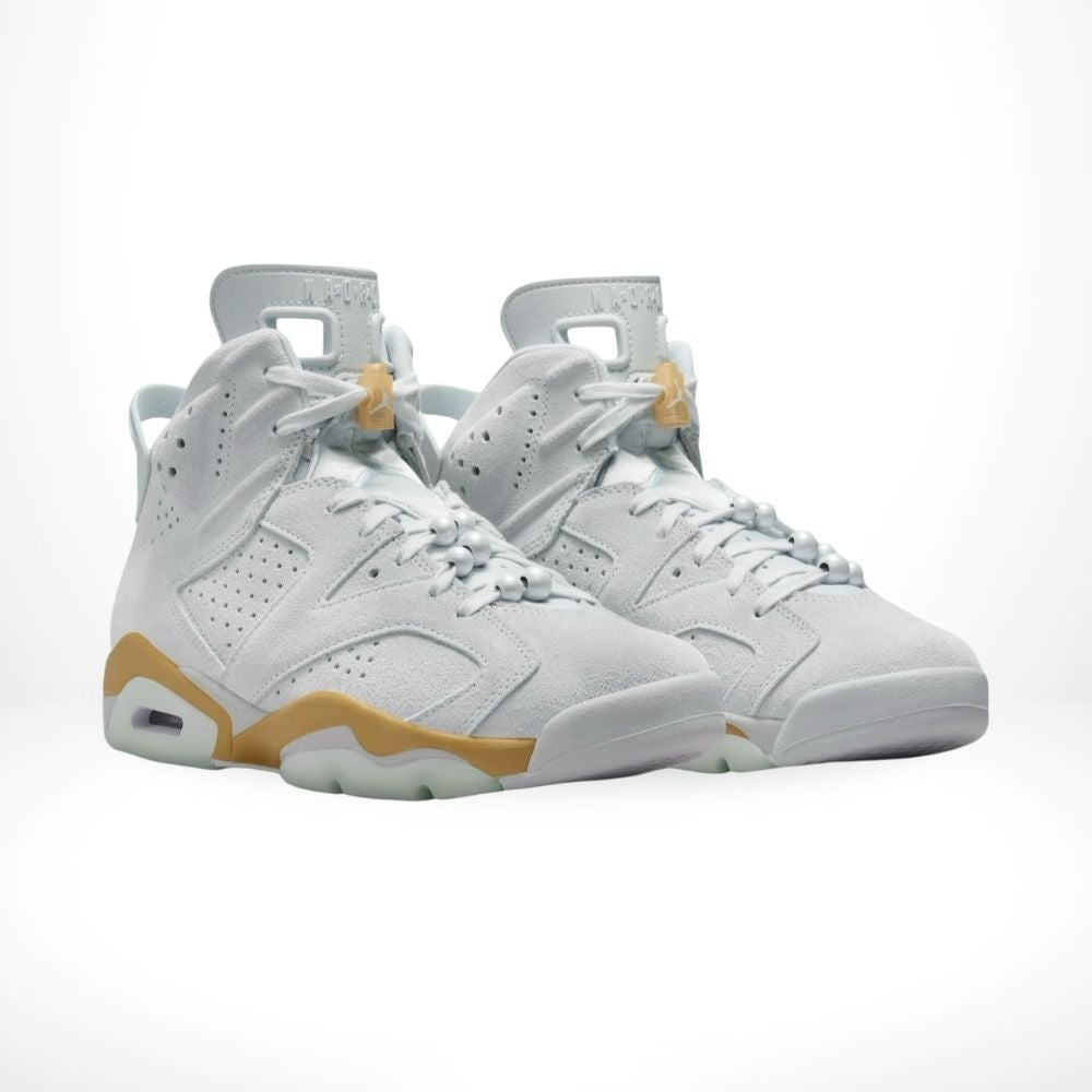 Air Jordan 6 Retro Craft Paris Olympics Pearl