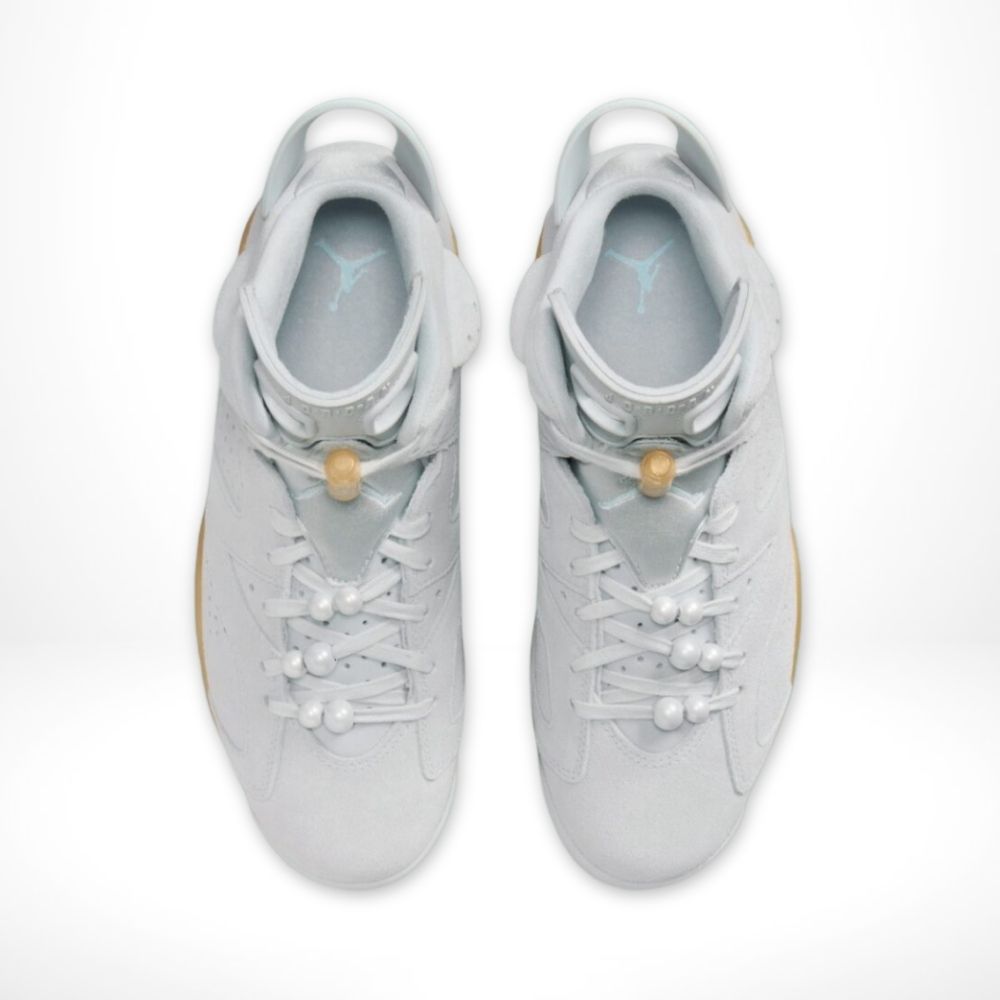 Air Jordan 6 Retro Craft Paris Olympics Pearl