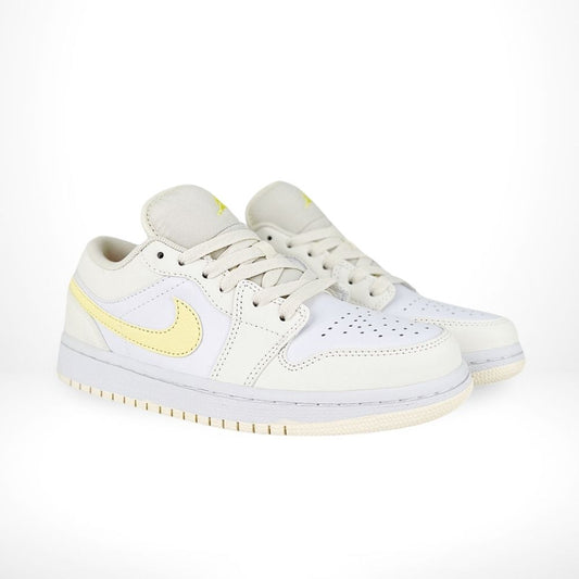 Air Jordan 1 Low GS Zesty Lemon White