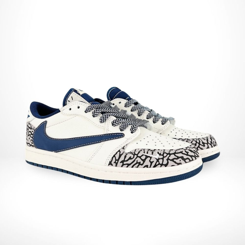 Air Jordan 1 Low x Travis Scott White Navy