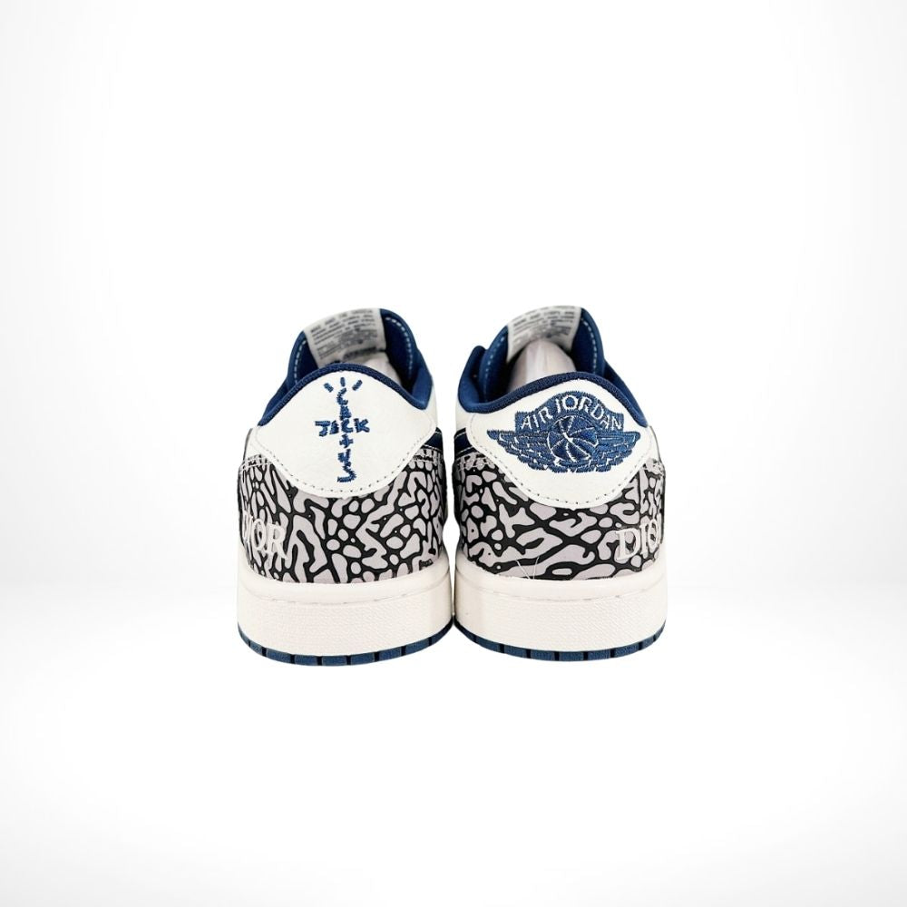 Air Jordan 1 Low x Travis Scott White Navy