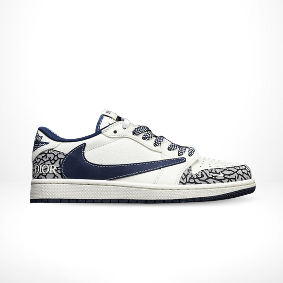 Air Jordan 1 Low x Travis Scott White Navy