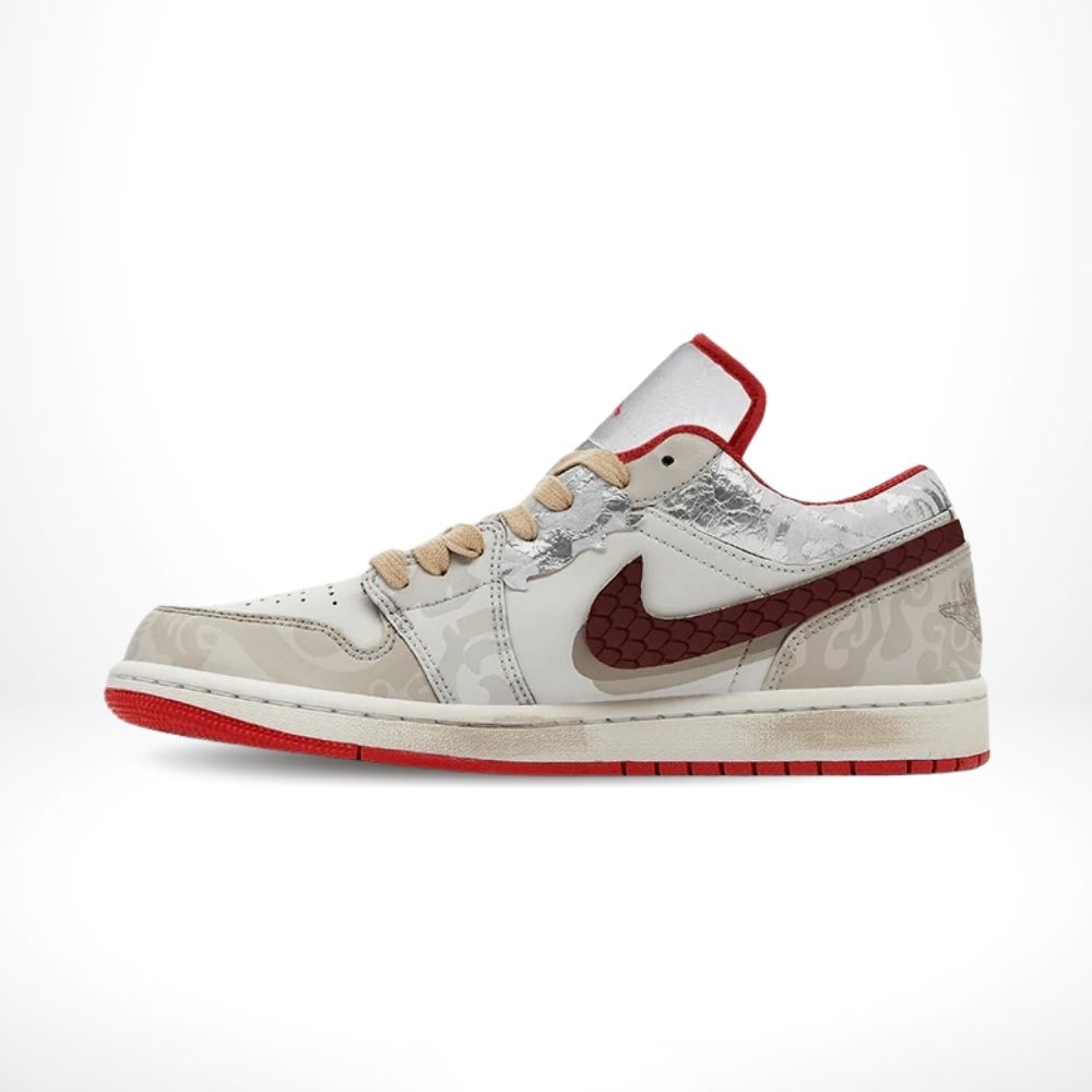 Air Jordan 1 Low CNY Joyful Spring White Custom