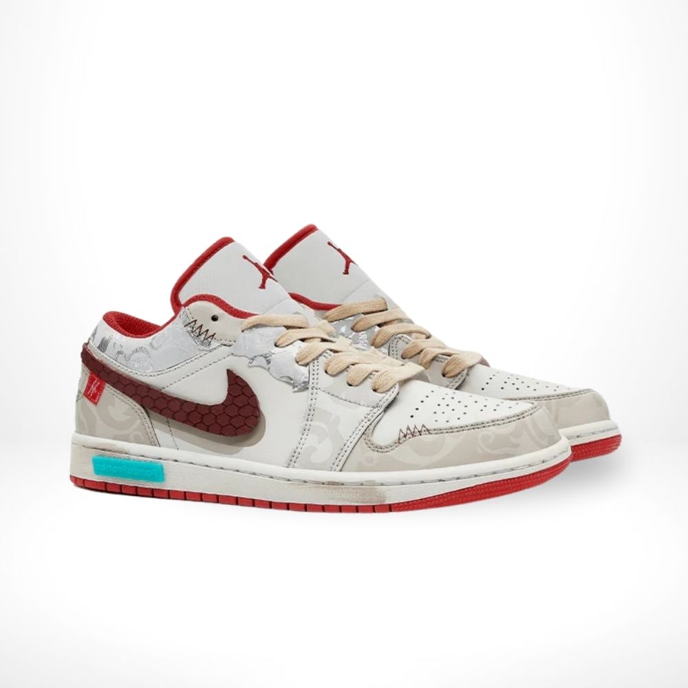 Air Jordan 1 Low CNY Joyful Spring White Custom
