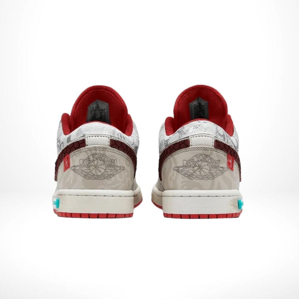 Air Jordan 1 Low CNY Joyful Spring White Custom
