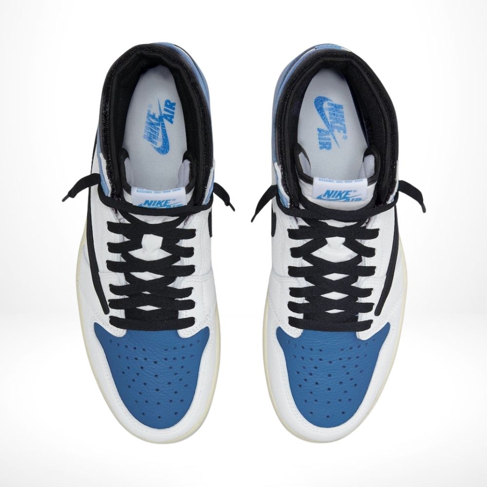 Air Jordan 1 High OG x Travis Scott x Fragment Military Blue