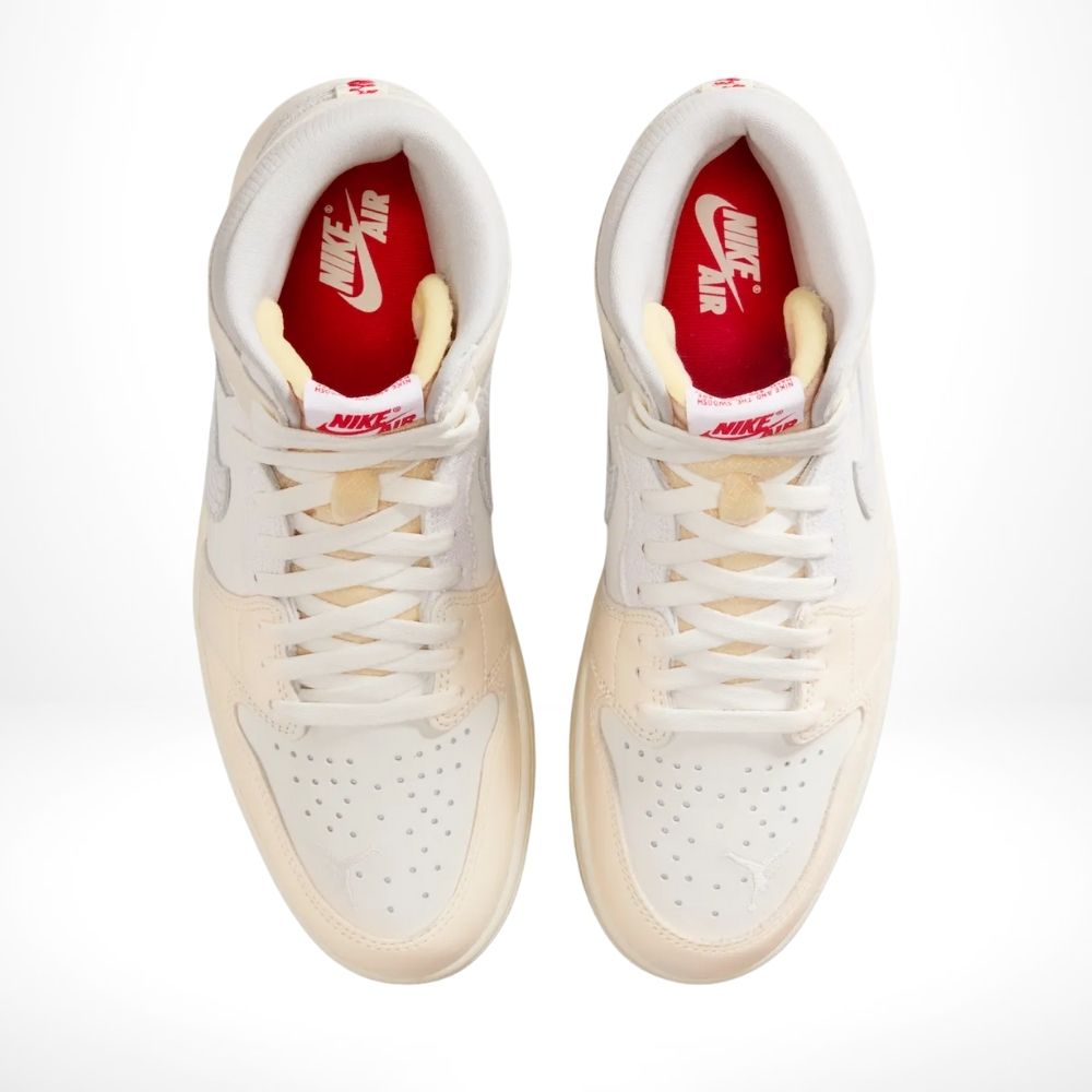 Air Jordan 1 Sail Elephant Print Swoosh