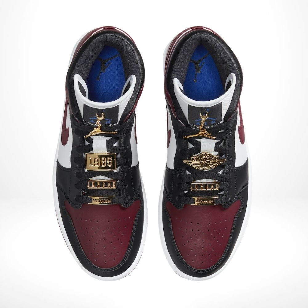 Air Jordan 1 Mid SE Gold Pendants
