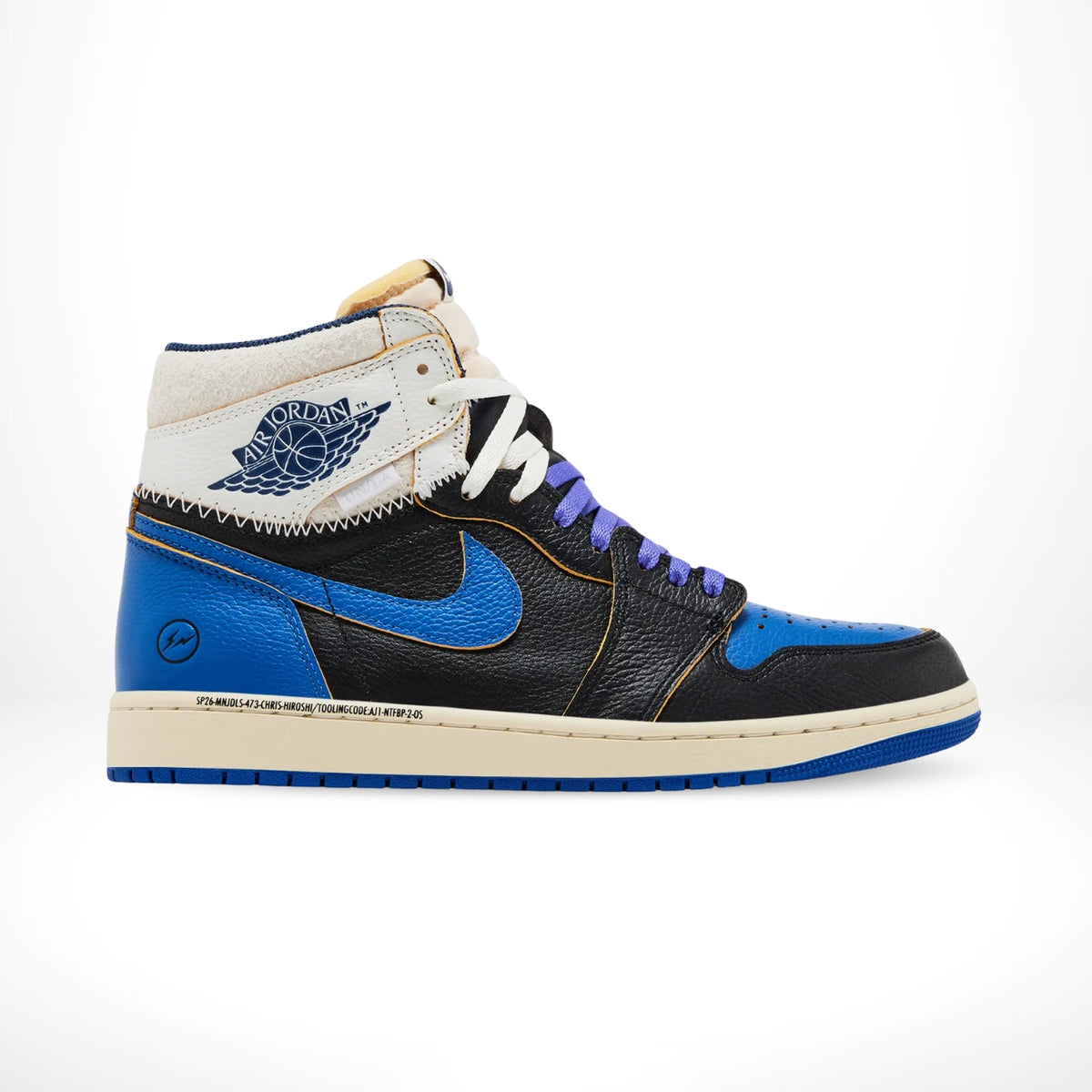 Air Jordan 1 Retro High OG x Fragment Design x Union LA Sport Royal