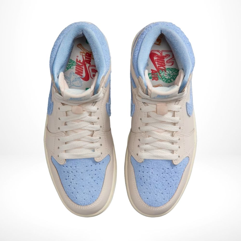 Air Jordan 1 Retro High OG Pale Ivory Psychic Blue