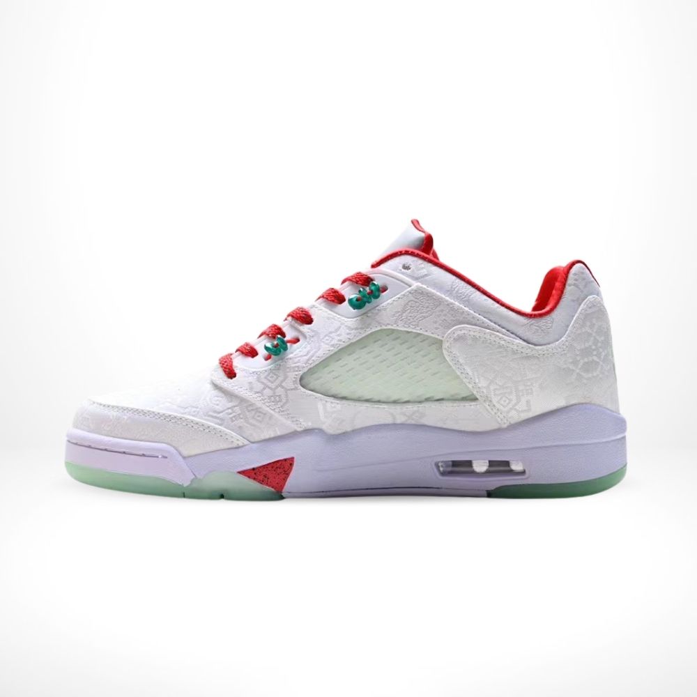 Air Jordan 5 Retro Low x CLOT White Silk 20th Anniversary