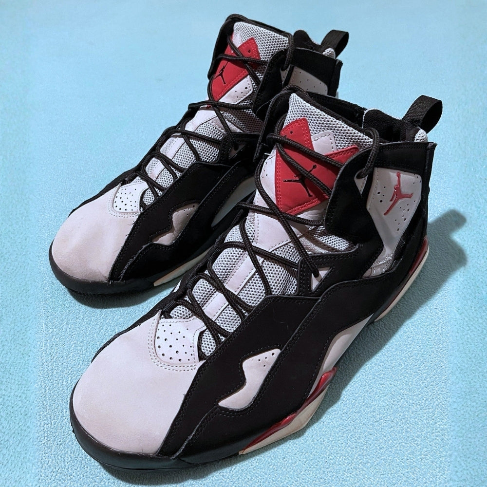 Air Jordan True Flight Black Red Grey