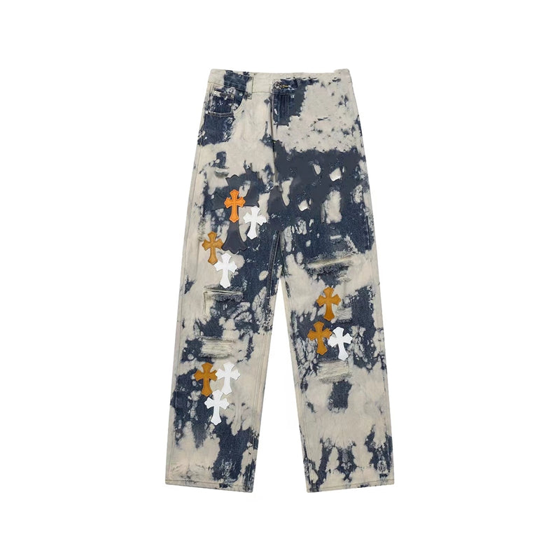 Chrome Hearts Authentic Denim Jeans - Premium Designer Streetwear