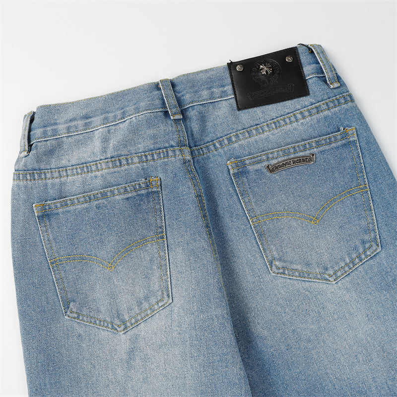 Chrome Hearts Heritage Denim Jeans - Timeless Designer Luxury