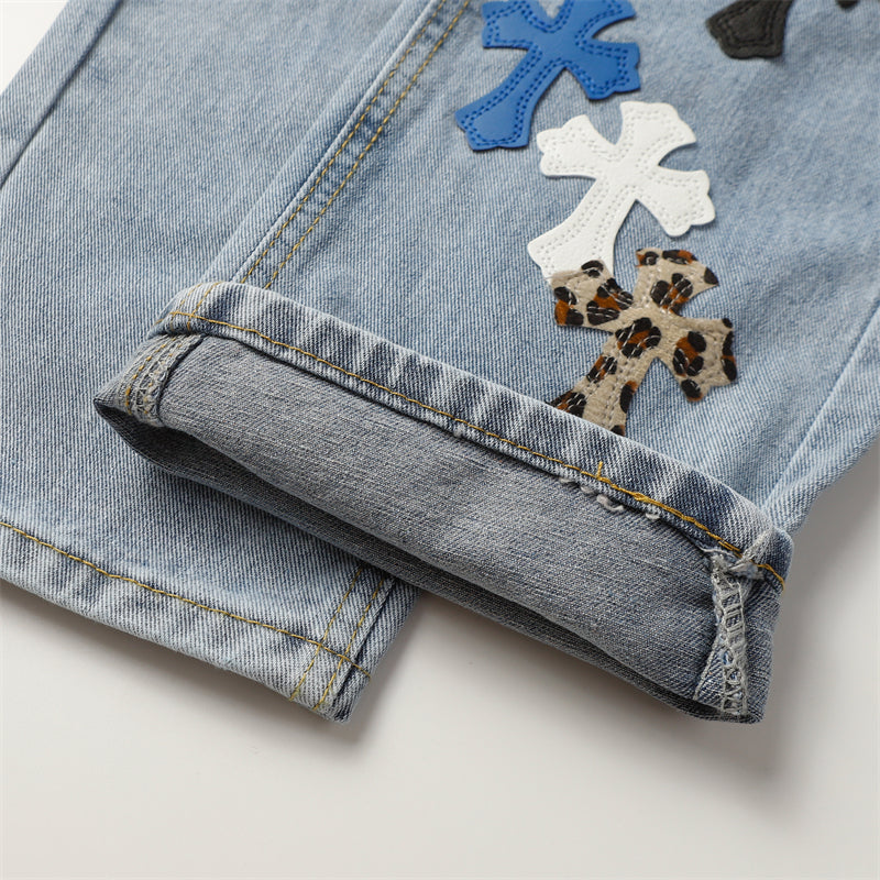 Chrome Hearts Iconic Denim Jeans - Legendary Luxury Streetwear