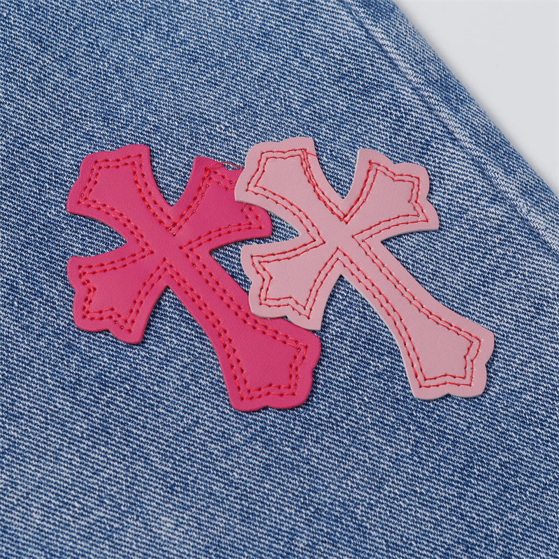 Chrome Hearts Signature Denim Jeans - Designer Streetwear Essential